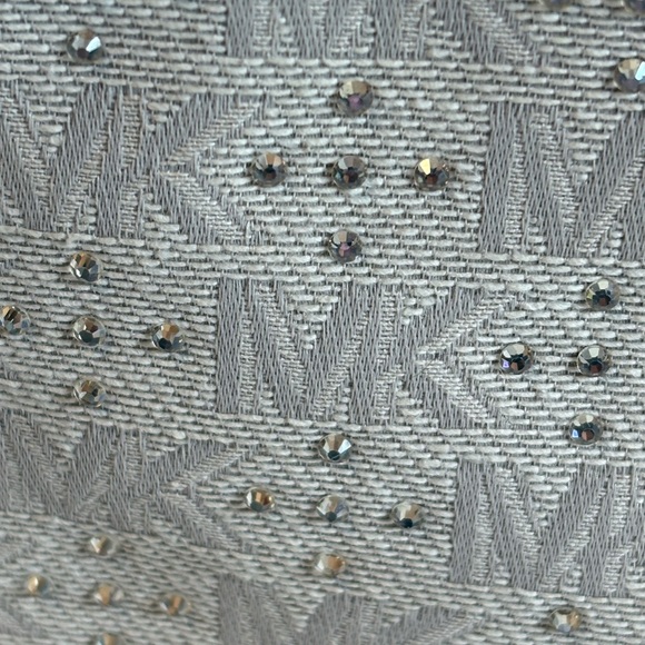 Michael Kors Cream Monogram Crossbody Bag - Picture 3 of 12